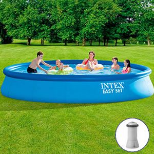   INTEX Easy Set Pool, 457  84  + -, INTEX