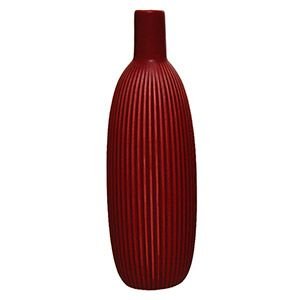 Фарфоровая ваза БАТТЕРНАТ, марсала, 25.5 см