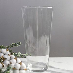 Стеклянная ваза ГВЕЙН, прозрачная, 30 см