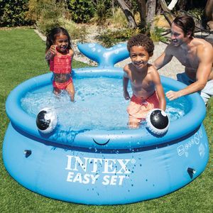 Надувной бассейн Intex Easy Set pool Веселый кит, 183х51 см, от 3 лет
