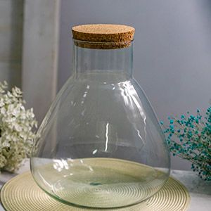 Декоративная бутыль БИКЬЕРЕ, стекло, 32 см