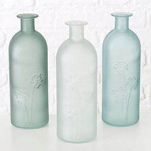 Набор декоративных ваз-бутылок КОНЖЕЛАТО, 21 см, 3 шт.