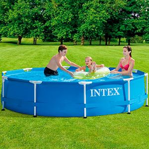 Бассейн  каркасный Intex Metal Frame Pool, 305х76см, INTEX