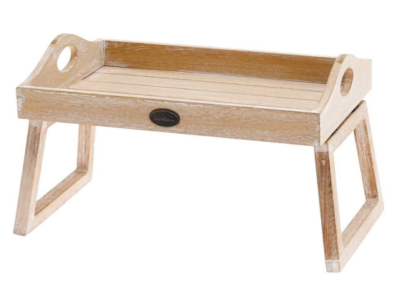 Поднос-столик для завтрака LIVING, деревянный, 30х20х18 см