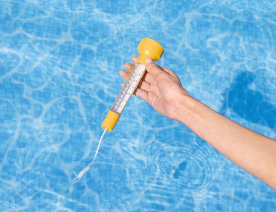 Термометр для бассейна плавающий желтый, BestWay