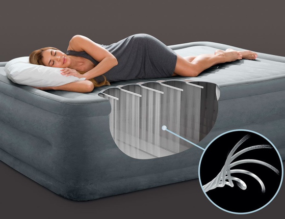   Intex Comfort-Plush High Rise Airbed (Queen), 15220356 ,    220