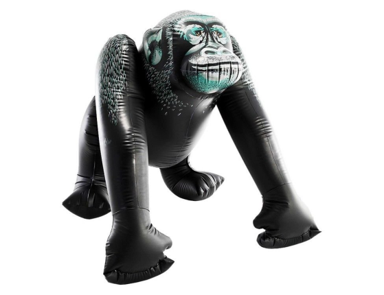 Надувной игровой центр-разбрызгиватель INTEX Гигантская горилла, 170х170х185 см, от 3 лет