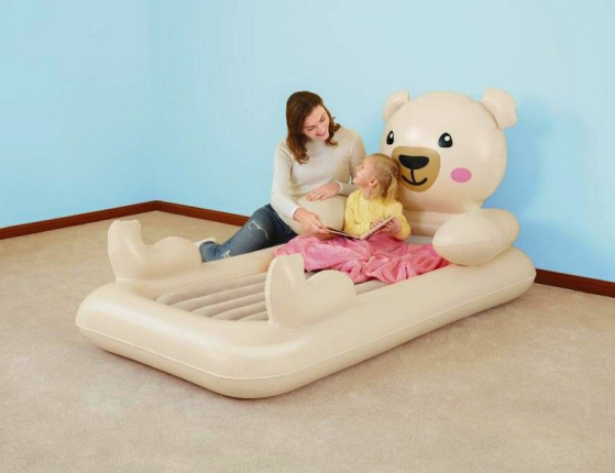Надувная кровать Мишка DreamChaser, 188x109x89 см, от 3 лет, BestWay