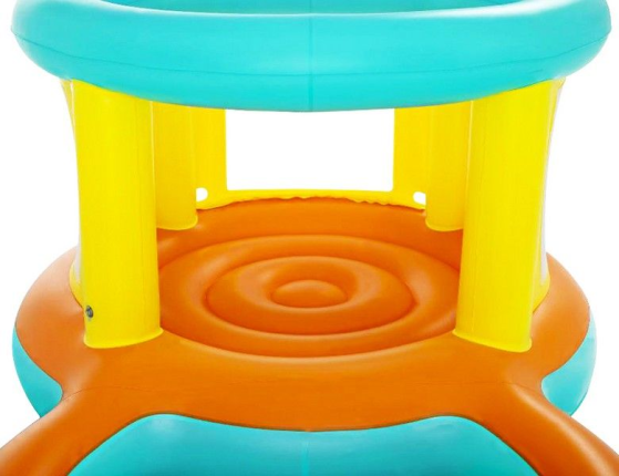Надувной игровой бассейн с батутом Jumptopia, 239x142x102 см, от 3 до 6 лет, BestWay