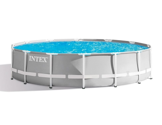 Бассейн каркасный Intex Prism Frame Pool, 427 х 107 см + фильтр-насос + аксессуары