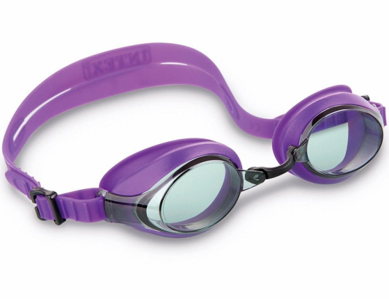 Очки для плавания Racing Goggles фиолетовые, от 8 лет
