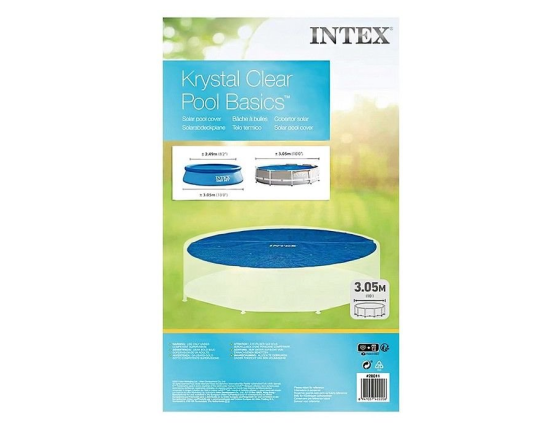 Плавающее покрывало для бассейнов диаметром 305 см Intex Solar Cover