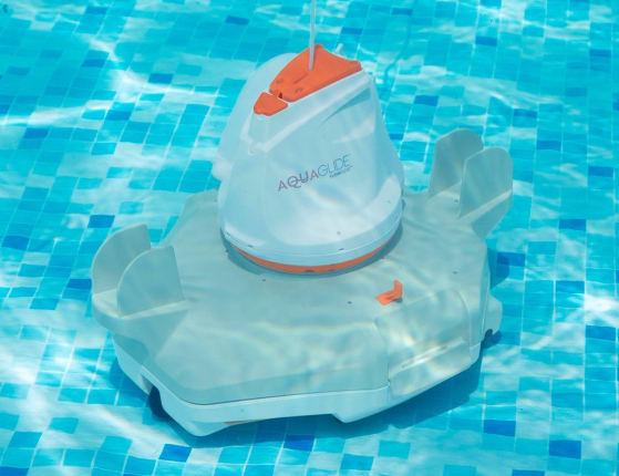 Беспроводной робот-пылесос BestWay Aqua Glide для очистки маленьких и средних бассейнов