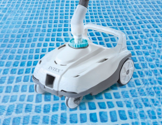 Автоматический пылесос ZX100 Intex для очистки дна бассейна
