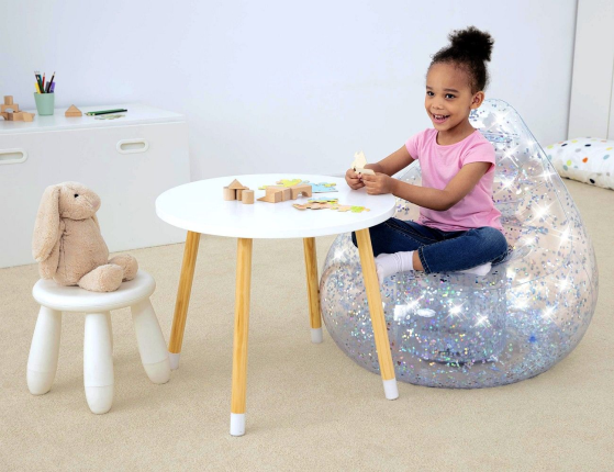 Детское надувное кресло Блестящая мечта 72x72x64 см, от 3 лет, BestWay