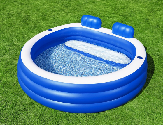 Надувной бассейн Семейный Splash Paradise, 231x219x79 см, от 6 лет, BestWay