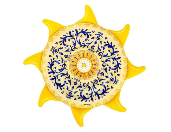 Надувной матрас-плот Солнечная Сицилия, 226х226 см, BestWay