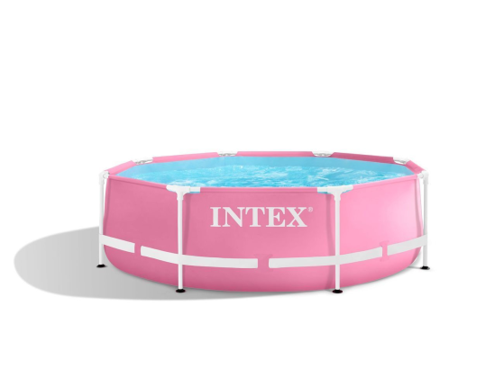 Каркасный бассейн Intex Metal Frame Pool, 244х76см + фильтр-насос