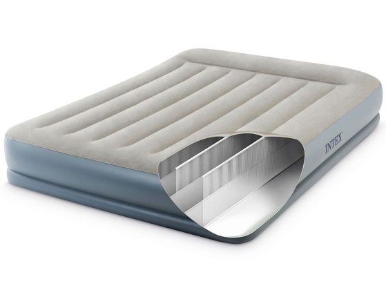  Intex Pillow Rest Mid-Rise Bed (Queen), 15220330,      220V
