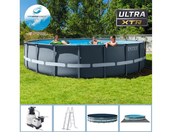   Intex Ultra XTR Frame Pool, 610122 +  - + 