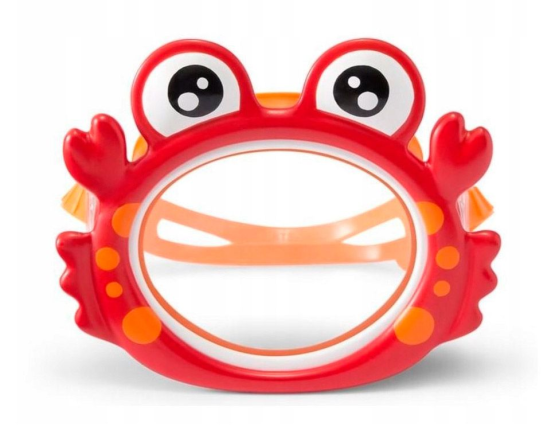 Веселая детская маска для плавания Краб Fun masks, 3-8 лет