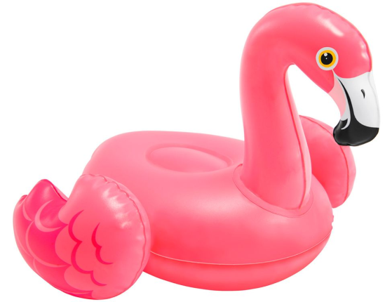 Игрушка надувная маленькая Фламинго