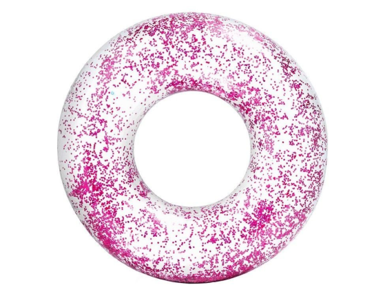 Надувной круг Блеск розовый INTEX, 107х27 см, от 9 лет