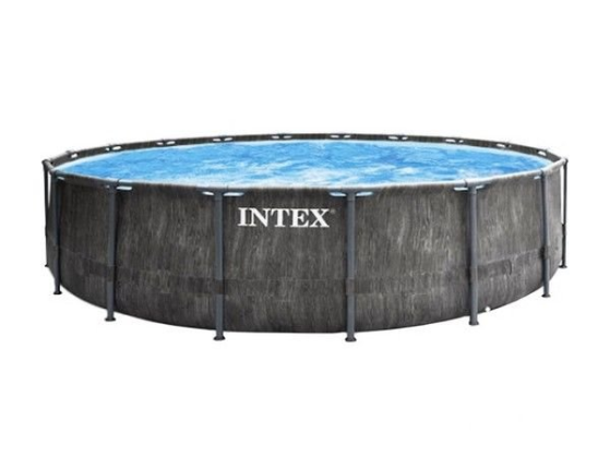 Бассейн каркасный Intex Greywood Prism Frame Pool, 549 х 122 см + фильтр-насос + аксессуары