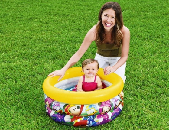Надувной круглый бассейн Baby Pool, 70х30 см, BestWay