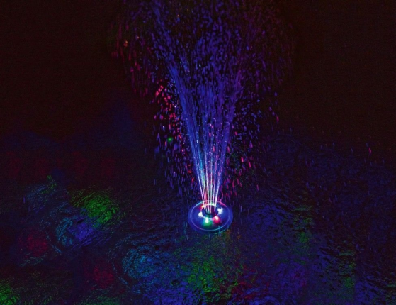 Плавающий фонтанчик с подсветкой, 14 см, BestWay