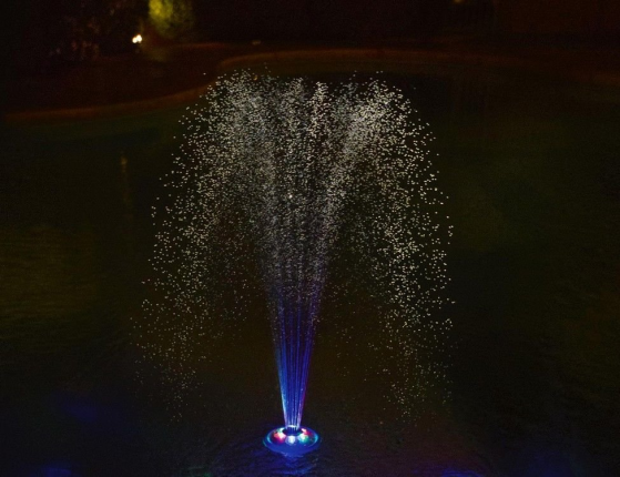 Плавающий фонтанчик с подсветкой, 14 см, BestWay