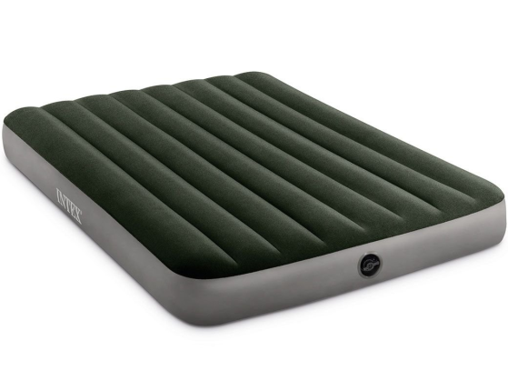 Полуторный надувной матрас Intex Prestige Downy Airbed (Full), 137х191х25 см