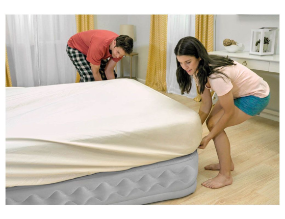 Надувная кровать Intex Supreme Air-Flow Bed (Twin), 99х191х51см со встроенным насосом 220V