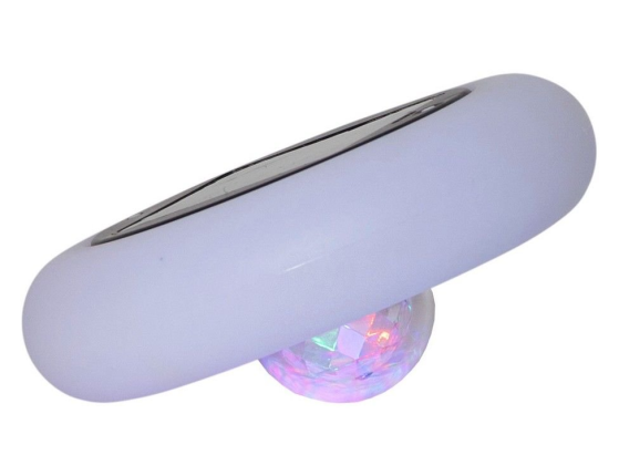 Плавающий светильник для бассейна FUNNY POOL, RGB LED-огни мерцающие, 19х9 см, Star Trading