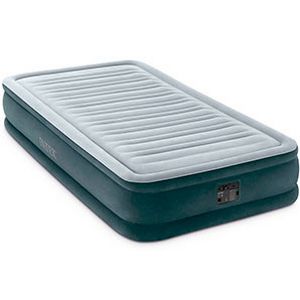 Надувная кровать Intex Comfort-Plush Mid Rise Airbed (Twin), 99x191х33см, со встроенным насосом 220