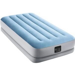 Надувная кровать Intex Raised Comfort Airbed (Twin), 99x191х36см, со встроенным насосом 220