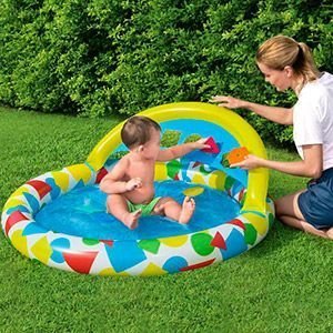 Детский бассейн с сортером Splash&Learn, 120x117x46 см, с 4 месяцев, BestWay