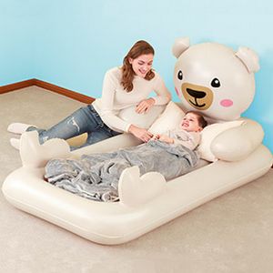 Надувная кровать Мишка DreamChaser, 188x109x89 см, от 3 лет, BestWay