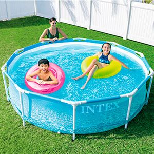 Бассейн  каркасный Intex Beachside Metal Frame Pool, 305х76см, INTEX