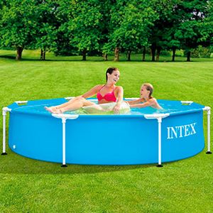 Бассейн  каркасный Intex Metal Frame Pool, 244х51см, INTEX