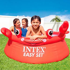 Надувной бассейн INTEX Веселый краб (Easy Set pool), 183х51 см, от 3 лет