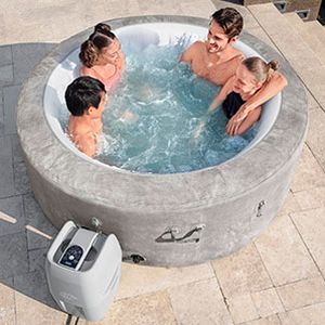 Надувной СПА бассейн Bestway LAY-Z-SPA Zurich с аэромассажем, 180х66 см