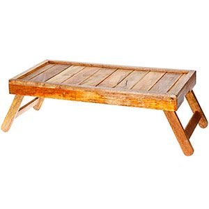 Раскладной столик-поднос ДЖОРНАТА, манговое дерево, 61х31х21 см