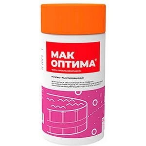 Препарат для понижения уровня РН в воде MAK ОПТИМА, 1,5 кг