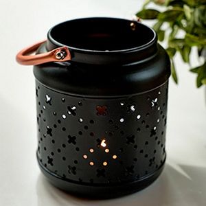 Фонарик ЗВЕЗДНАЯ НОЧЬ, металл, 12х12х13 см