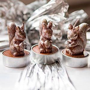 Фигурные свечи ЛЕСНЫЕ ЖИТЕЛИ, набор 6 шт., асс. 2, 3,8х6 см