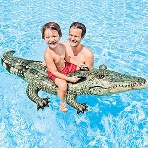 Надувная игрушка Крокодил INTEX, 170 х 86 см, от 3 лет, INTEX