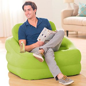 

Надувное кресло Intex Accent Chair Green, 97х107х71 см 68586