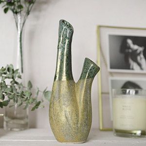 Декоративная керамическая ваза ДУОЛЛЕ, 21 см