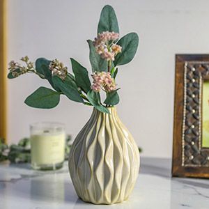 Декоративная фарфоровая ваза МОЛОЧНЫЙ ШОКОЛАД: ФЮРСТ, 15 см